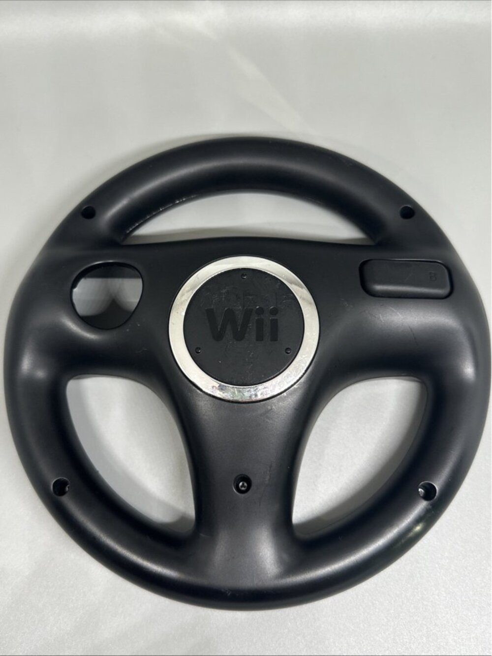 OEM Official Nintendo Wii Wheel for Wii Remote Controller (Black) Steering Mario